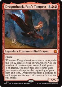 Dragonhawk, Fate's Tempest — Commander: Foundations