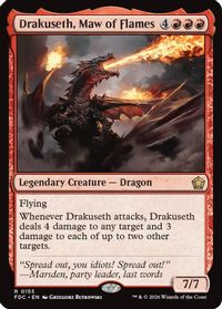 Drakuseth, Maw of Flames — Commander: Foundations