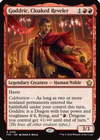 Goddric, Cloaked Reveler — Commander: Foundations