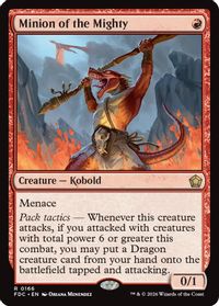 Minion of the Mighty — Commander: Foundations