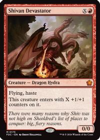 Shivan Devastator — Commander: Foundations