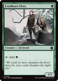 Fyndhorn Elves — Commander: Foundations