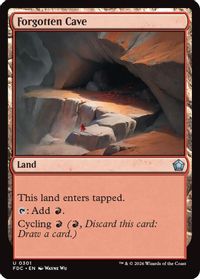 Forgotten Cave — Commander: Foundations