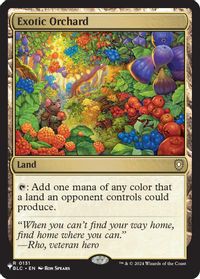 Exotic Orchard — The List Reprints
