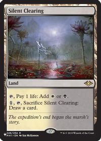 Silent Clearing — The List Reprints