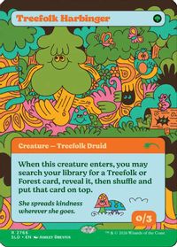 Treefolk Harbinger — Secret Lair Drop Series