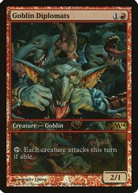 Goblin Diplomats — Game Day & Store Championship Promos