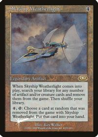 Skyship Weatherlight (Alt. Art Foil) — Planeshift