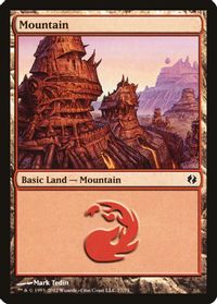 Mountain (77) — Duel Decks: Venser vs. Koth