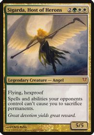 Sigarda, Host of Herons (Avacyn Restored) — Oversize Cards