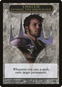 Emblem - Venser, the Sojourner — Duel Decks: Venser vs. Koth