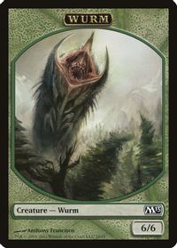 Wurm Token — Magic 2013 (M13)