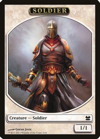 Soldier Token — Modern Masters