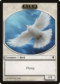 Bird Token — Zendikar