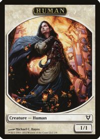 Human Token (2) — Avacyn Restored