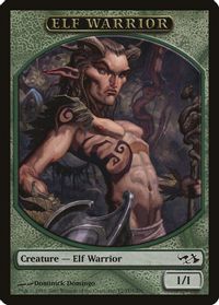 Elf Warrior Token — Duel Decks: Elves vs. Goblins