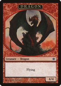 Dragon Token — Shards of Alara