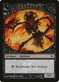 Skeleton Token — Shards of Alara