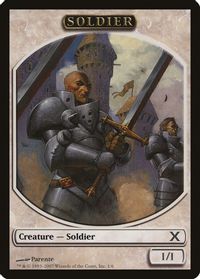 Soldier Token — 10th Edition
