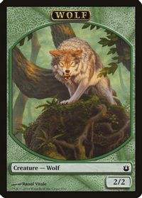 Wolf Token — Born of the Gods