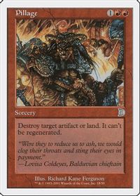Pillage — Deckmasters Garfield vs Finkel