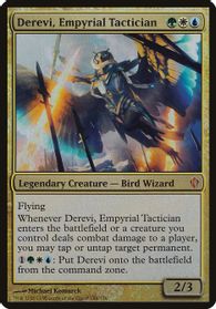 Derevi, Empyrial Tactician (Commander 2013) — Oversize Cards