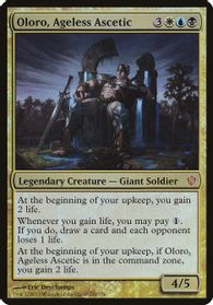 Oloro, Ageless Ascetic (Commander 2013) — Oversize Cards