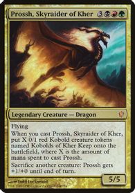 Prossh, Skyraider of Kher (Commander 2013) — Oversize Cards