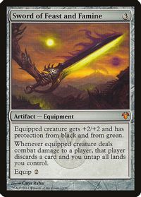 Sword of Feast and Famine — Magic Modern Event Deck