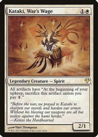 Kataki, War's Wage — Magic Modern Event Deck