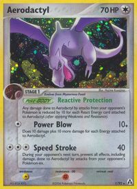 Aerodactyl — EX Legend Maker