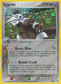 Aggron — EX Legend Maker