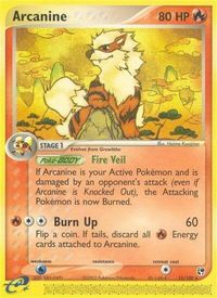 Arcanine — EX Sandstorm
