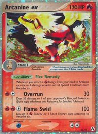 Arcanine ex — EX Legend Maker