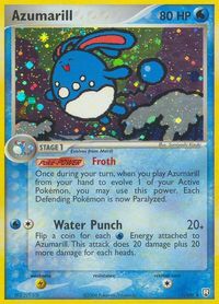 Azumarill — EX Team Rocket Returns