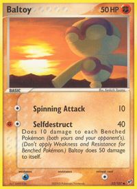 Baltoy — EX Deoxys