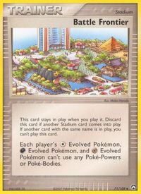 Battle Frontier — EX Power Keepers