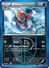 Bisharp (Team Plasma) (73) — Plasma Freeze