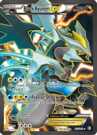 Black Kyurem EX (145 Full Art) — Boundaries Crossed