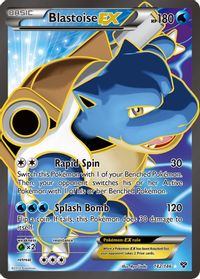 Blastoise EX (142 Full Art) — XY Base Set