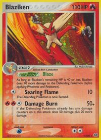 Blaziken — EX Emerald