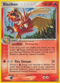 Blaziken — EX Power Keepers