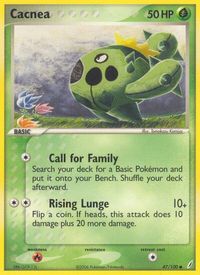 Cacnea — EX Crystal Guardians