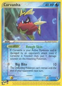 Carvanha — EX Ruby and Sapphire