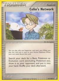 Celio's Network — EX Crystal Guardians