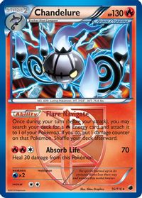 Chandelure (Team Plasma) — Plasma Freeze