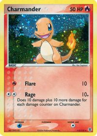 Charmander - 113/112 — EX FireRed & LeafGreen