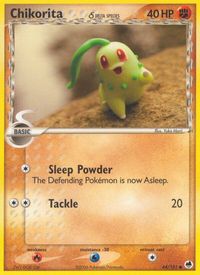 Chikorita (Delta Species) — EX Dragon Frontiers