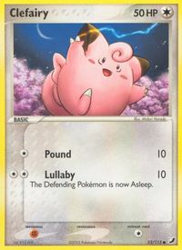 Clefairy — EX Unseen Forces