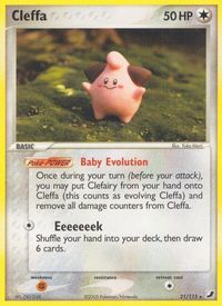 Cleffa — EX Unseen Forces